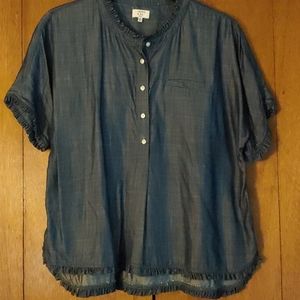 Crown & Ivy denim shirt
